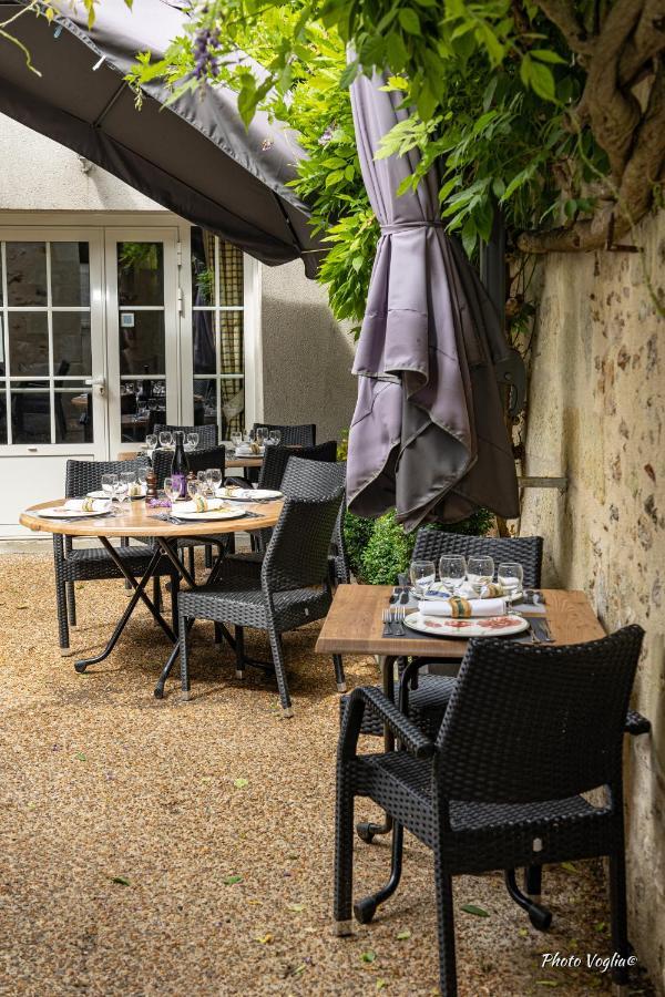 Logis Auberge Le Colombien - Hotel Et Restaurant Villandry Exterior foto