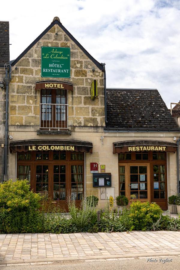 Logis Auberge Le Colombien - Hotel Et Restaurant Villandry Exterior foto