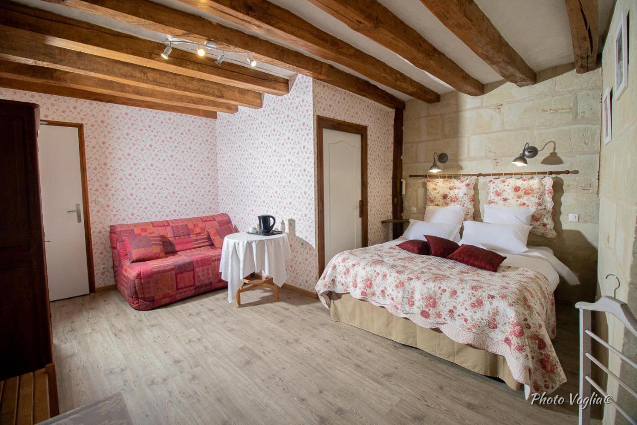 Logis Auberge Le Colombien - Hotel Et Restaurant Villandry Exterior foto